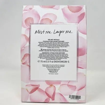 Victoria's Secret Velvet Petals Fragrance Mist and Lotion Gift Set - Maison des fragrances
