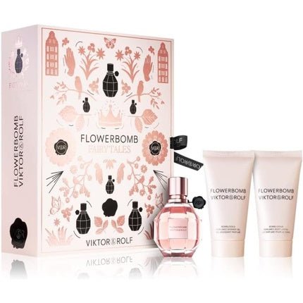 Viktor and Rolf Flowerbomb Fairy Tale for Women 3 Piece Gift Set - Maison des fragrances