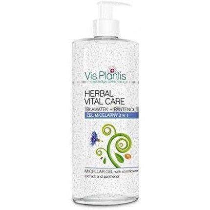 Vis Plantis Cornflower 3 in 1 Micellar Gel with Panthenol 500g - Maison des fragrances