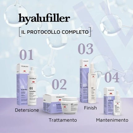 Vitalcare Hyalufiller Booster Spray Moisturizing and Volumizing with Hyaluronic Acid for All Hair Types 50ml - Maison des fragrances
