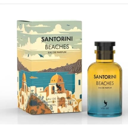 Volare Santorini Beaches Volare Eau de Parfum (EDP) Homme 100ml - Maison des fragrances