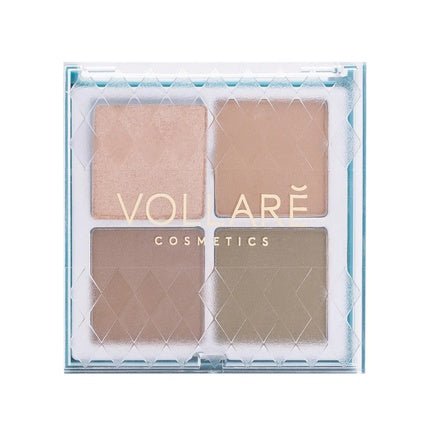 Vollare Crystal Clear Nude Eyeshadow Palette - 48g - Maison des fragrances