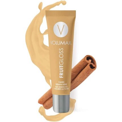 VOLUMAX Fruit Gloss Highly Pigmented Long - Lasting Lip Gloss 7.5ml Cinnamon - Maison des fragrances