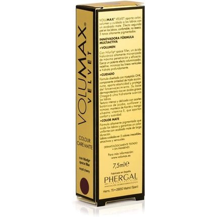 Volumax Velvet Matte Lipstick Volume and Hydration Coral Red - Maison des fragrances