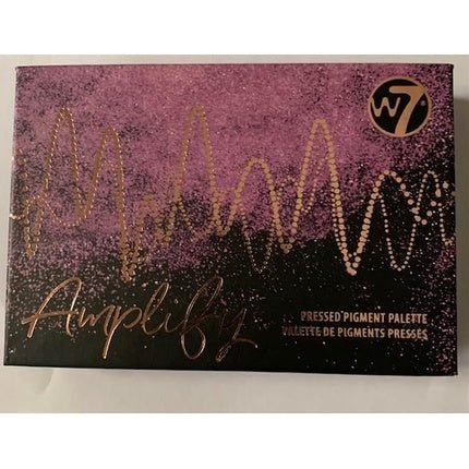 W7 Amplify Pressed Pigment Eyeshadow Palette - Unmistakable - Maison des fragrances