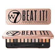 W7 Beat It! Natural Nudes Eye Colour Palette - Maison des fragrances