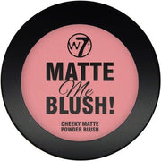 W7 Blusher Matte Me Blush On The Edge - Maison des fragrances
