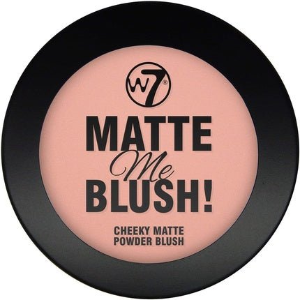W7 Blusher Matte Me Blush Up Above - Maison des fragrances