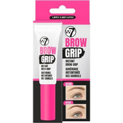 W7 Brow Grip Instant Gel Fixer Clear Strong Hold Formula for Eyebrow Makeup - Maison des fragrances