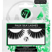 W7 Cosmetics Faux Silk Lashes False Fake Eyelashes Long Black Easy Volume - Maison des fragrances