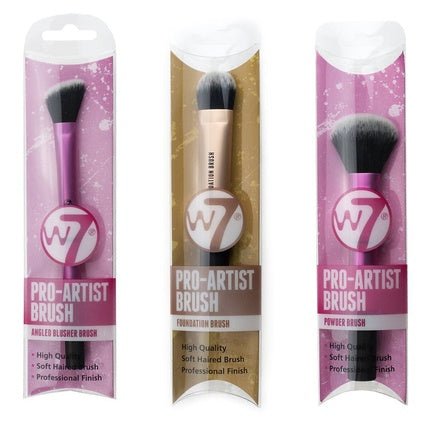 W7 Cosmetics Pro Artist Powder Brush High Quality Soft Professional Finish - Maison des fragrances