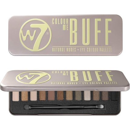 W7 Eye Colour Palette Colour me Buff In The Buff Natural Nudes - Maison des fragrances