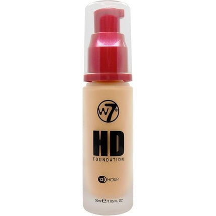 W7 HD Foundation Honey Light to Medium Coverage Lightweight Long Lasting - Maison des fragrances