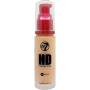 W7 HD Foundation Oil - Free Liquid Foundation for Poreless Matte Medium Coverage 30ml Early Tan - Maison des fragrances