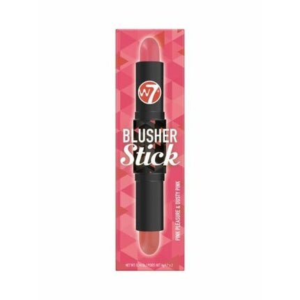 W7 London Rouge Stick 2x4g - Pink Pleasure & Dusty Pink - Pack of 2 - Maison des fragrances