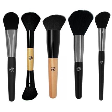 W7 Make - Up Cosmetic Brushes for Foundation, Blush, Bronzer, and Powder - Maison des fragrances