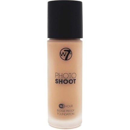 W7 Photo Shoot 16Hr Natural Beige Liquid Foundation 28ml - Maison des fragrances
