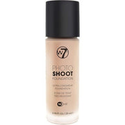 W7 Photoshoot Foundation Rich and Full Formula Long Wear Budge - Proof Coverage Sand Beige - Maison des fragrances