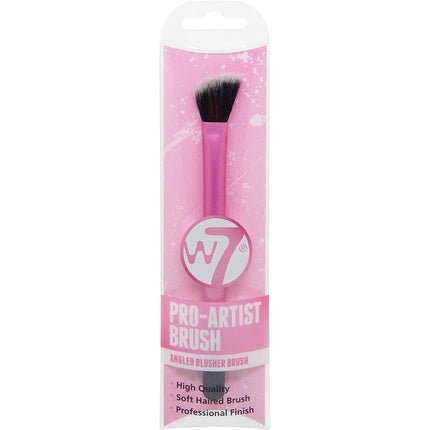W7 Pro - Artist Angled Blusher/Highlighter Makeup Brush - Maison des fragrances