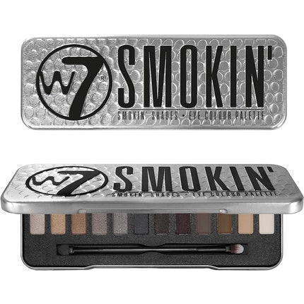 W7 Smokin' Shades Eye Colour Palette 15.6g - Maison des fragrances