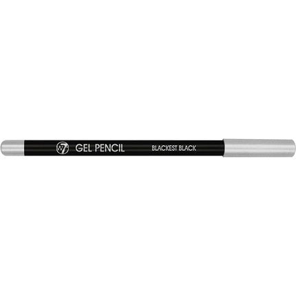 W7 Super Gel Eye Pencil Blackest Black - Maison des fragrances