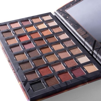 W7 Warm Up Pressed Pigment Palette 40 High Impact Warm Tone Colours - Maison des fragrances