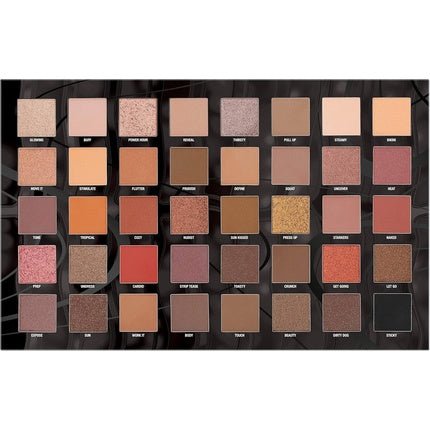 W7 Warm Up Pressed Pigment Palette 40 High Impact Warm Tone Colours - Maison des fragrances