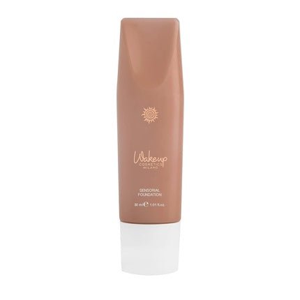 Wakeup Cosmetics Sensorial Fluid Foundation Light Fluid Foundation with Fresh and Pleasant Texture Color NW35 Cocoa 30g - Maison des fragrances