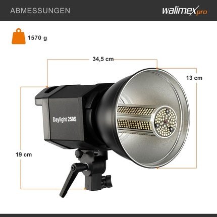 Walimex Pro Video Light with Modern LED Technology 5000K Daylight CRI 90+ - Maison des fragrances