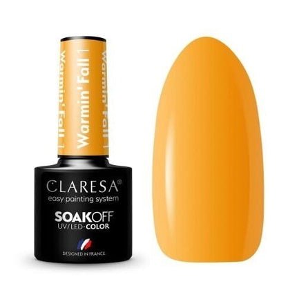 Warmin Fall UV Nail Polish 5ml Claresa - Maison des fragrances