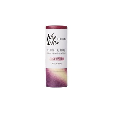 We Love The Planet Natural Deodorant Stick Fabulous Fig 40g - Maison des fragrances