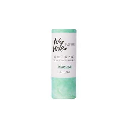 We Love The Planet Natural Deodorant Stick Mighty Mint 40g - Maison des fragrances