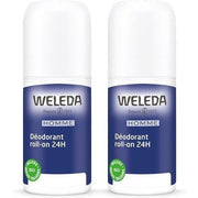 Weleda Deodorant Roll-On 24h - Pack of 2 Déodorant (Déo) Homme 50ml - Maison des fragrances