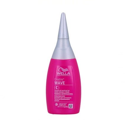 Wella Professionals Creatine Wave C Permanent Emulsion for Curls 75 ml - Maison des fragrances
