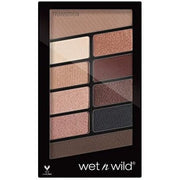 Wet 'n' Wild Color Icon 10 Pan Eyeshadow Palette 10 Bright and Matte Colors Long - lasting and Easy - to - blend Formula Nude Awakening - Maison des fragrances