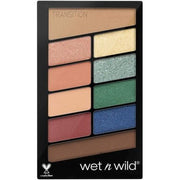 Wet N Wild Color Icon 10 Pan Eyeshadow Palette with 10 Bright Shades - Maison des fragrances