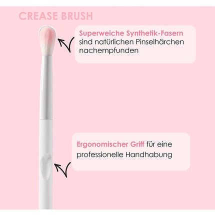 Wet 'N' Wild Crease Brush Long - Tipped Tapered Makeup Brush - Maison des fragrances