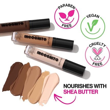 wet n wild Megalast Incognito Full - Coverage Concealer with Shea Butter Light Beige - Maison des fragrances