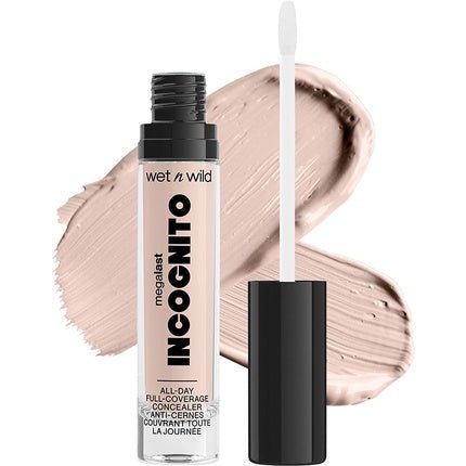 wet n wild Megalast Incognito Full - Coverage Concealer with Shea Butter Light Beige - Maison des fragrances