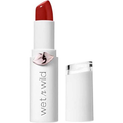 wet n wild Megalast Lipstick Moisturizing Lipstick with Shiny Finish Formula with Micro - Beads Natural Seaweed Coenzyme Q - 10 Vitamin A & E Fire - Fighting Shine Finish - Maison des fragrances