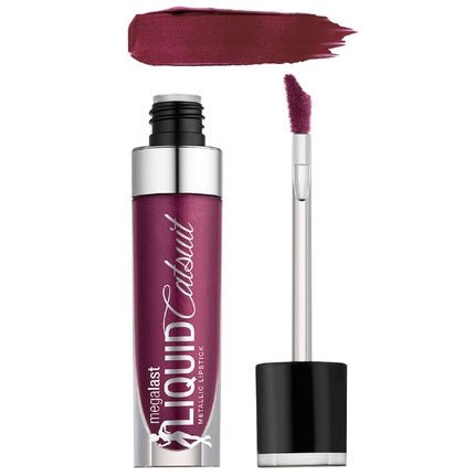 Wet n Wild Megalast Liquid Catsuit Metallic Lipstick Acai So Serious 3g - Maison des fragrances