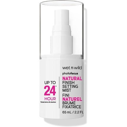 Wet n Wild Photo Focus Natural Finish Setting Mist Makeup Setting Spray with Vitamin B5 and E Lightweight Formula 24 Hour Long - Lasting - Maison des fragrances