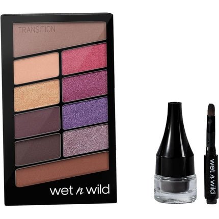 Wet n Wild Ultimate Eye Look Set with Brow Pomade and Color Icon Shadow Palette - V.1 - Maison des fragrances