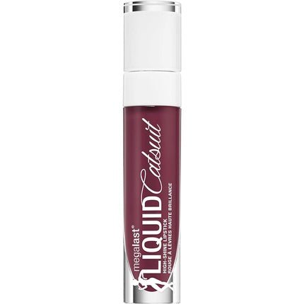 Wet'n Wild Megalast Liquid Catsuit High Shine Lipstick Wine is the Answer Black - Maison des fragrances