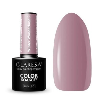 Winter Wonderland UV Nail Polish 5ml Claresa - Pack of 2 - Maison des fragrances