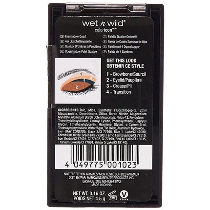 WNW Color Icon Eyeshadow Quad Hooked on Vinyl - Maison des fragrances