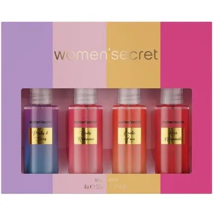 Women'secret Body Mist Senses Gift Set - Pack of 4 Coffret (Coffret) Femme - Maison des fragrances