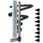 Wonderskin 1440 Longwear Black Glitter Eyeliner Pencil Waterproof Sharpenable Smudge Proof Eye Liner Pencil Black Truffle - Maison des fragrances