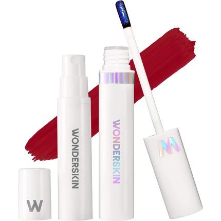 Wonderskin Divine Wonder Blading Peel and Reveal Lip Stain Kit Nude Long Lasting Waterproof Transfer Proof Pink Tint Divine - Maison des fragrances
