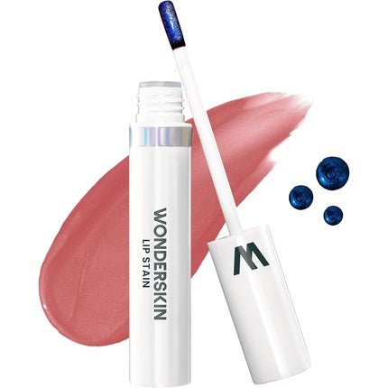 Wonderskin Wonder Blading One Step Lip Stain Masque Long Lasting Stain & Go Lip Tint Color Matte Finish Waterproof Formula Whimsical Masque - Maison des fragrances